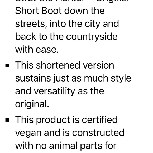 Original hunter short gloss boots - Picture 13 of 15